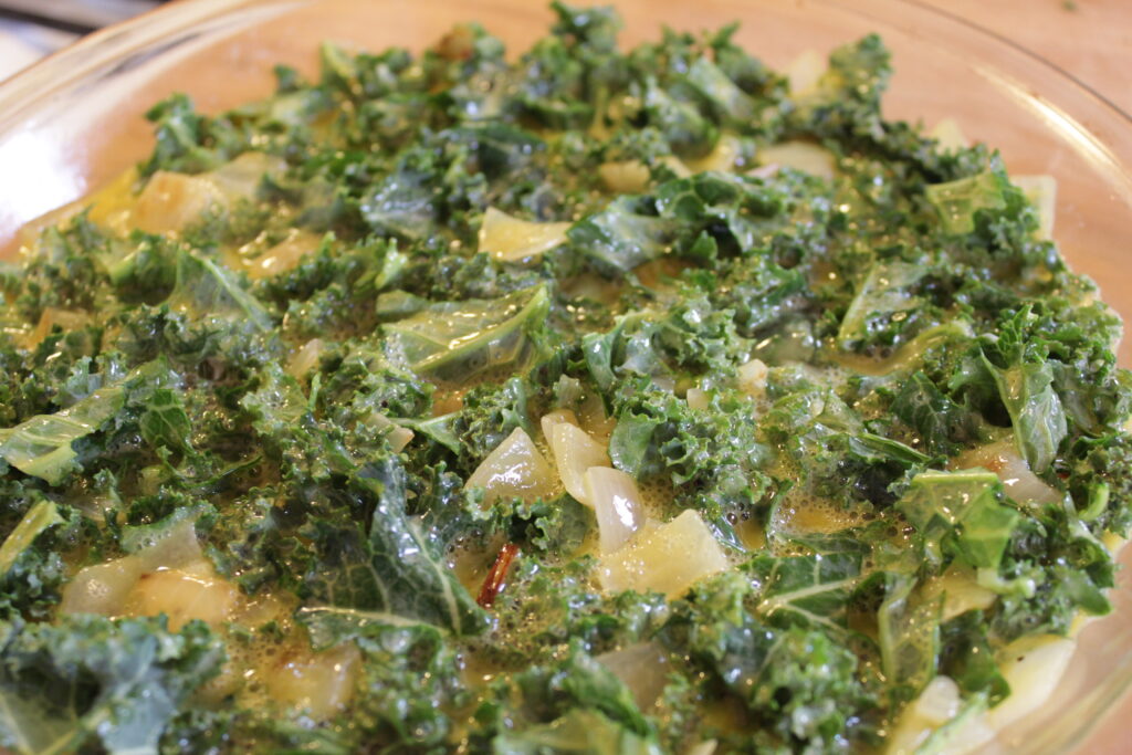 Egg Frittata with Kale Erin Harner Integrative RDN