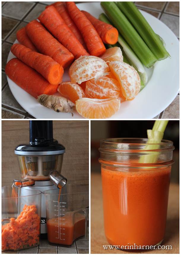 Carrot Celery Orange Ginger Juice