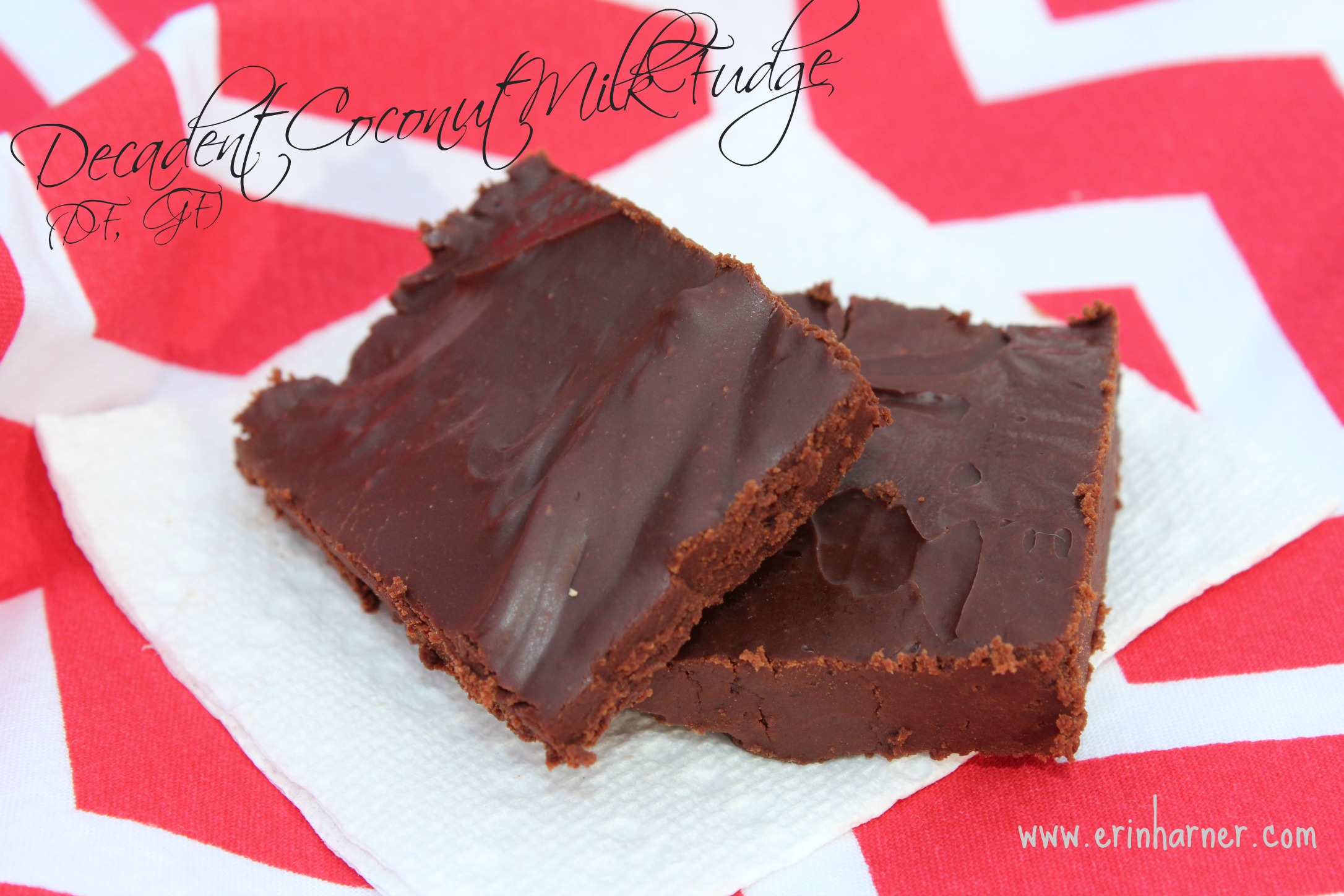 Decadent Coconut Milk Fudge Erin Harner Integrative RDN