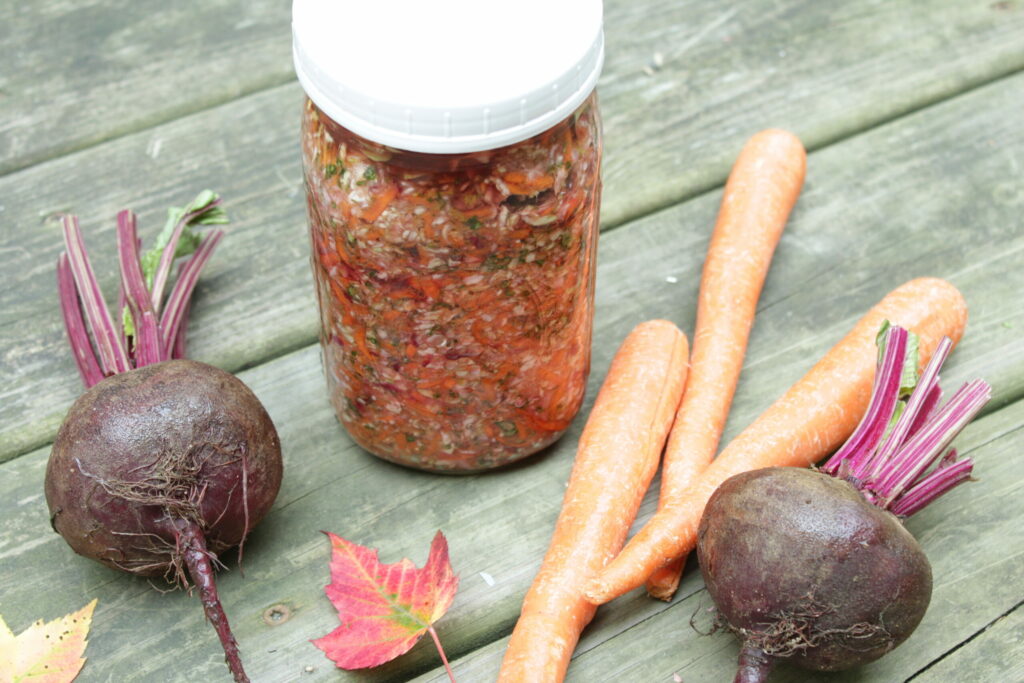 Stay healthy throughout the holidays with fermented vegetables