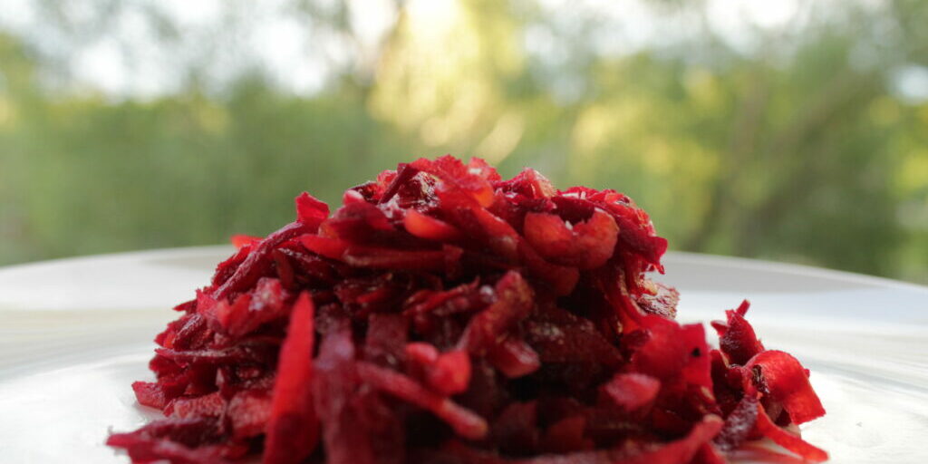 Raw Carrot and Beet Salad