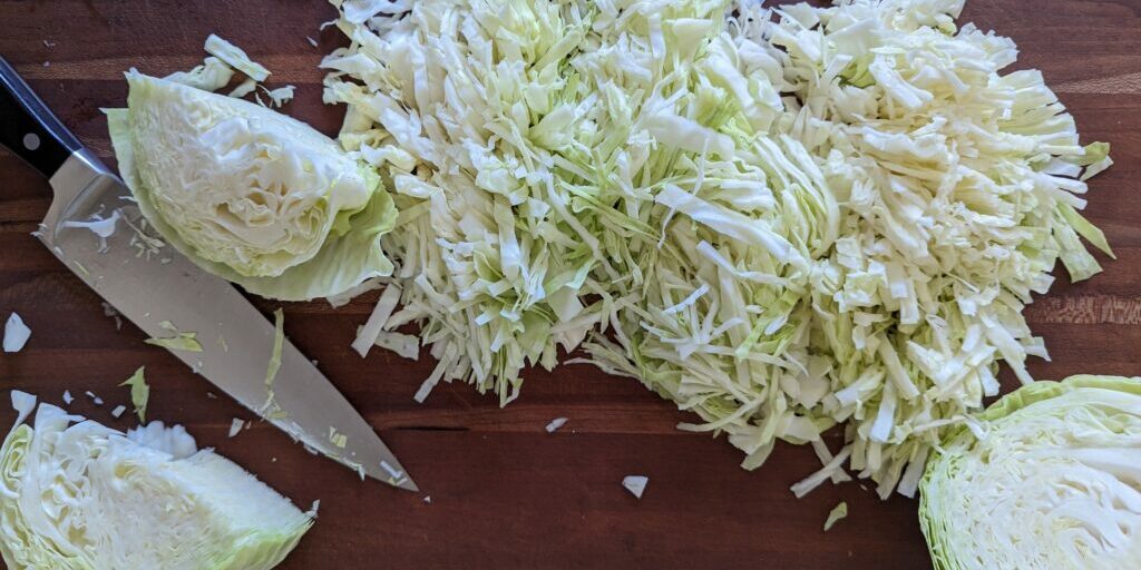 Super Simple Sauerkraut